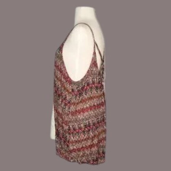 Maurice's Plus Size Spaghetti Strap Pullover Top Lace Front - Picture 3 of 4